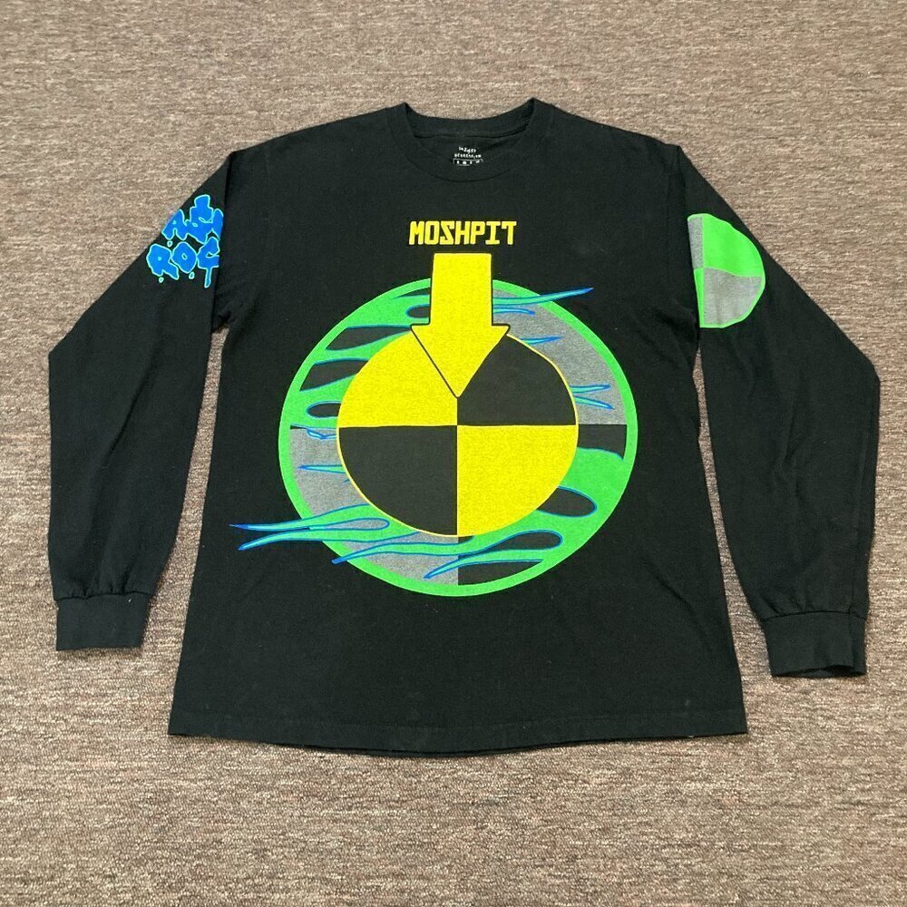 ASAP Rocky Injured Generation Breakout Fest Hip‎ Hop Long Sleeve Shirt M Medium
